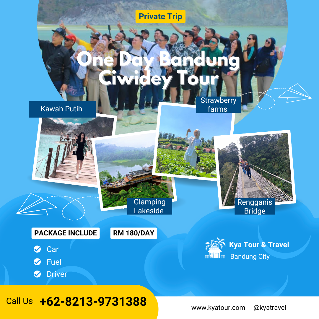 One day Bandung Ciwidey Tour 